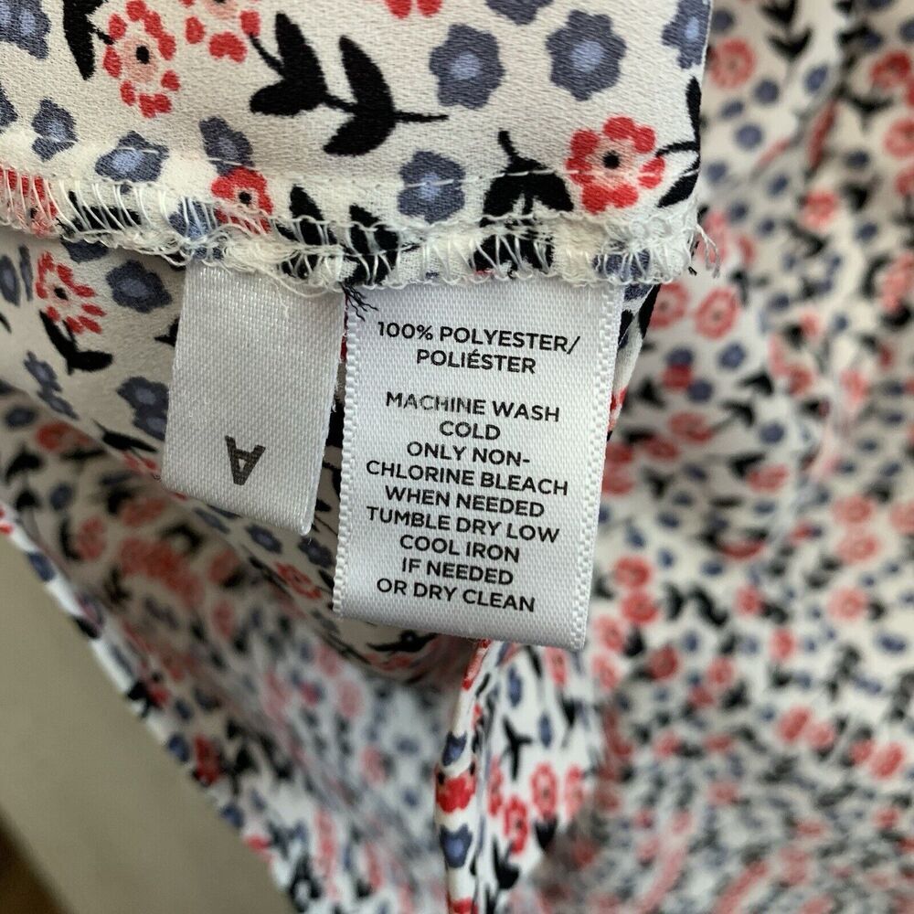 Loft Multicolor Patterned Blouse - image 4